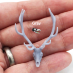 Red Deer Skull Replica – 1:24 Scale