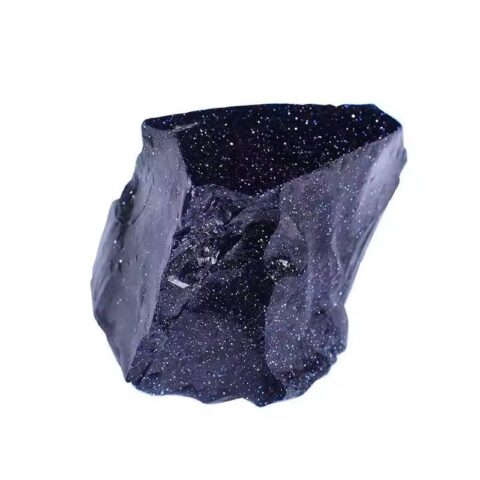 Rough Blue Goldstone Mineral Specimen