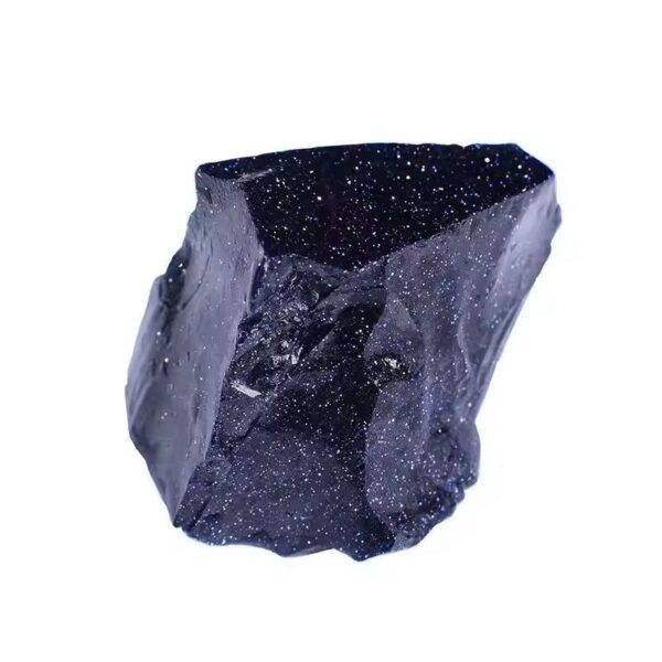 Rough Blue Goldstone Mineral Specimen