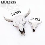 American Bison Skull Replica – 1:24 Scale