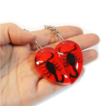 Real Scorpion Friendship Keychain in Acrylic – Single