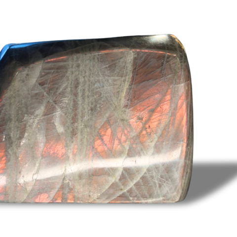 Purple Labradorite Mineral Specimen - Large