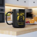 Coffee is FUR THE WEAK – Sir Indiana Bones Karate Mug, 15oz