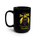 Coffee is FUR THE WEAK – Sir Indiana Bones Karate Mug, 15oz