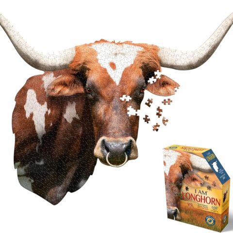 I Am Longhorn 550 Piece Puzzle