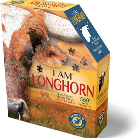 I Am Longhorn 550 Piece Puzzle