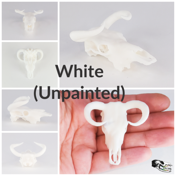 Aurochs Skull Replica – 1:24 Scale