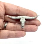 Texas Longhorn Skull Replica – 1:24 Scale