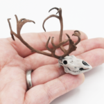 Reindeer / Caribou Skull Replica – 1:12 Scale