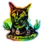Sir Indiana Bones “Bonehead” Holographic Sticker