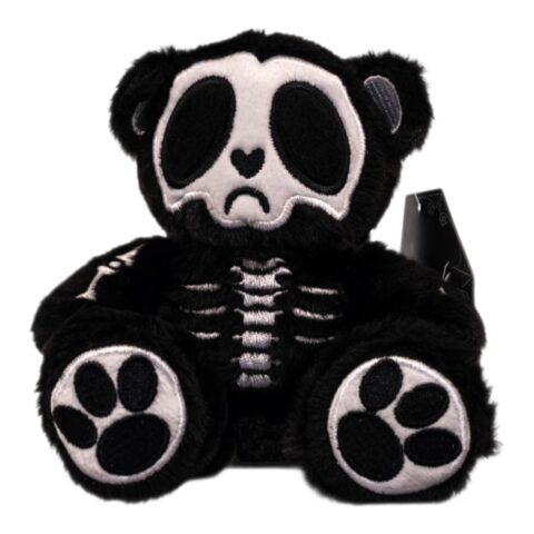 Grumpy Bones Bear Plush Keychain