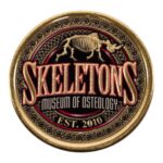 SKELETONS: Museum of Osteology Golden Medallion Coin