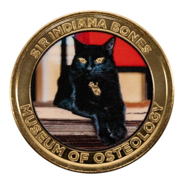SKELETONS: Museum of Osteology Golden Medallion Coin