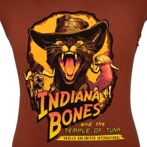 Indiana Bones and the Temple of Tuna T-Shirt