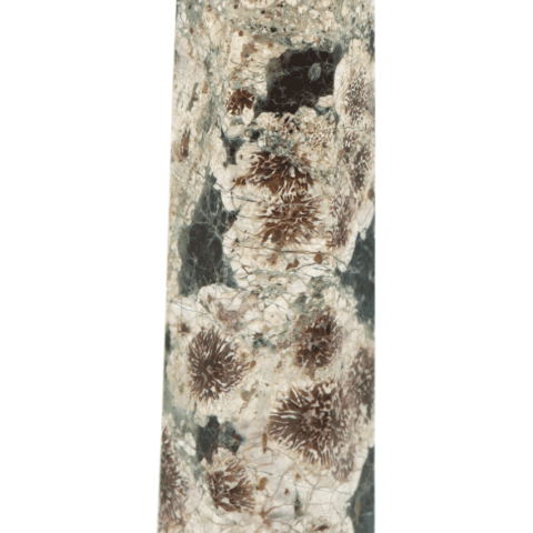 Flower Agate Point Mineral Specimen