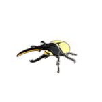 Hercules Beetle Enamel Pin (Dynastes hercules)