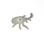 Japanese Rhinoceros Beetle Enamel Pin (Trypoxylus dichotomus)