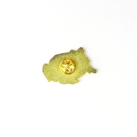 Surinam Horned Frog Enamel Pin (Ceratophrys cornuta)