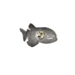 Barreleye Enamel Pin (Macropinna microstoma)