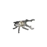 Giraffe Stag Beetle Enamel Pin (Prosopocoilus giraffa)