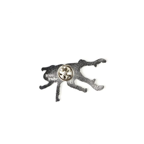 Giraffe Stag Beetle Enamel Pin (Prosopocoilus giraffa)