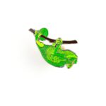 Chameleon Enamel Pin (Chamaeleonidae)