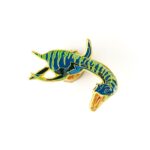 Plesiosaurus Enamel Pin (Plesiosaurus dolichodeirus)