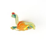 Oviraptor Enamel Pin (Oviraptor philoceratops)