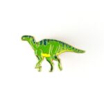 Iguanodon Enamel Pin (Iguanodon bernissartensis)