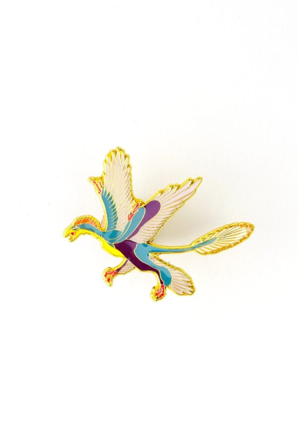 Microraptor Enamel Pin (Microraptor gui)
