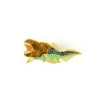 Dunkleosteus Enamel Pin (Dunkleosteus terrelli)