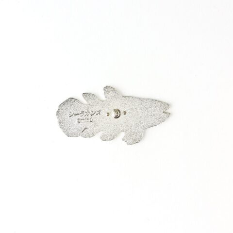 Coelacanth Enamel Pin (Coelacanthiformes)