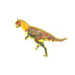 Carnotaurus Enamel Pin (Carnotaurus sastrei)