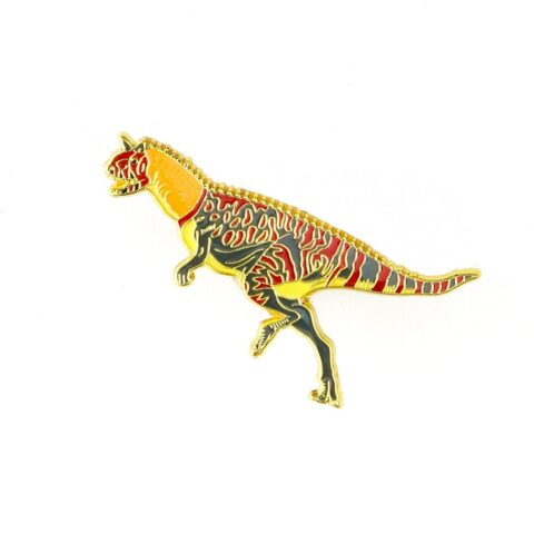 Carnotaurus Enamel Pin (Carnotaurus sastrei)