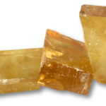 Orange Iceland Spar Mineral Specimen