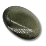 Golden Sheen Obsidian Ovoid Mineral Specimen
