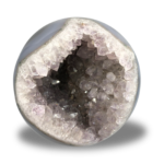 Polished Amethyst Geode Agate Sphere