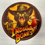 Indiana Bones Temple of Tuna Holographic Sticker