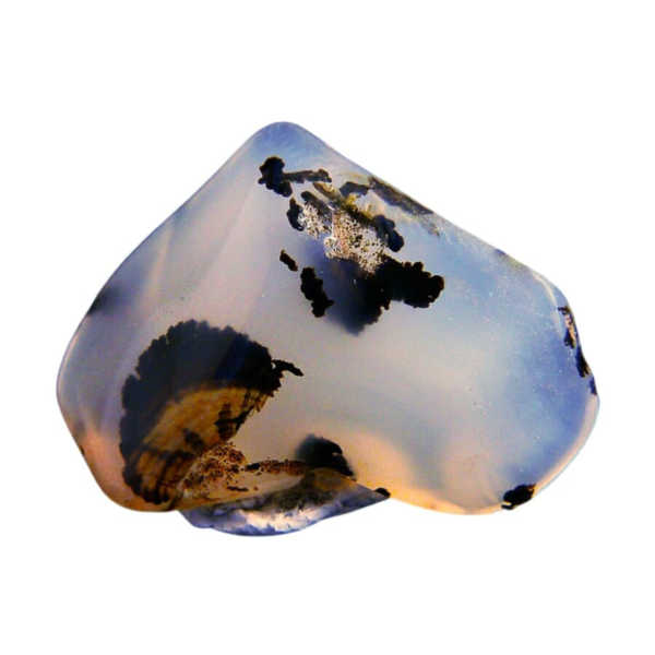 Moss Agate Mineral Specimen – Large