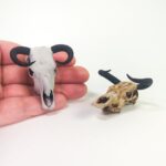 Aurochs Skull Replica – 1:24 Scale