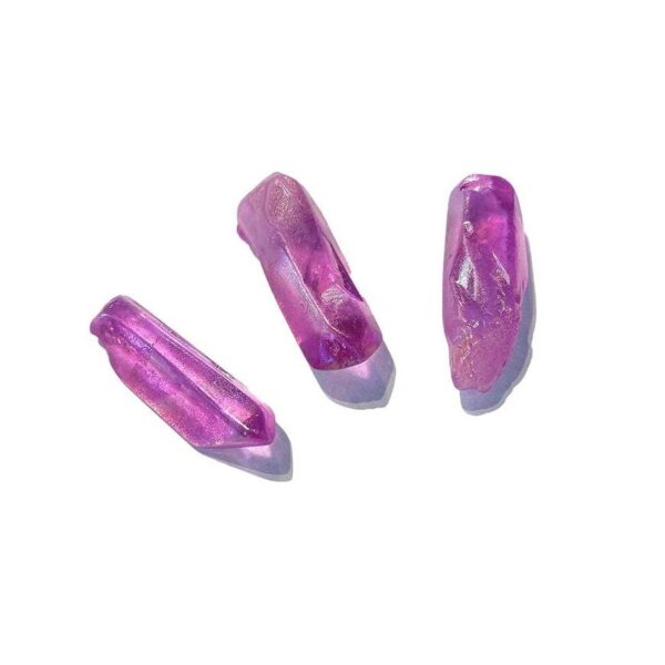 Purple Aura Quartz Mineral Specimen