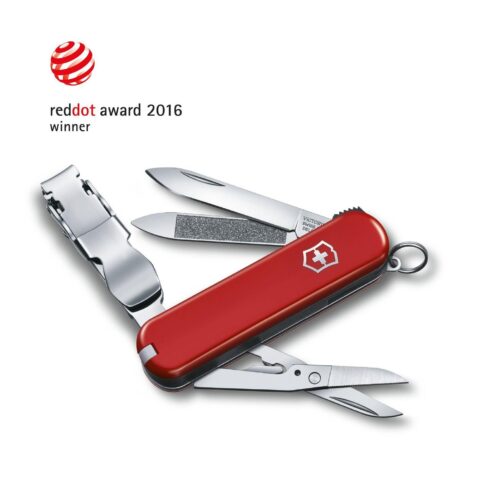 Swiss Army Knife - Nail Clip 580 Red