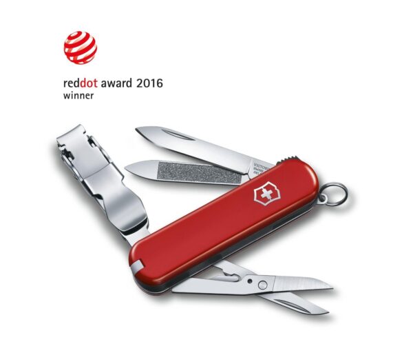 Swiss Army Knife – Nail Clip 580 Red