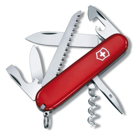 Swiss Army Knife - Camper Red