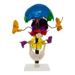 Replica Human Multi-colored Beauchene Skull – Economy