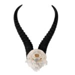 Real Springbok Skull Plate