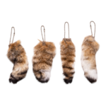 Real Lynx Tail on Ball Chain – Single