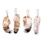 Real Lynx Tail on Ball Chain – Single