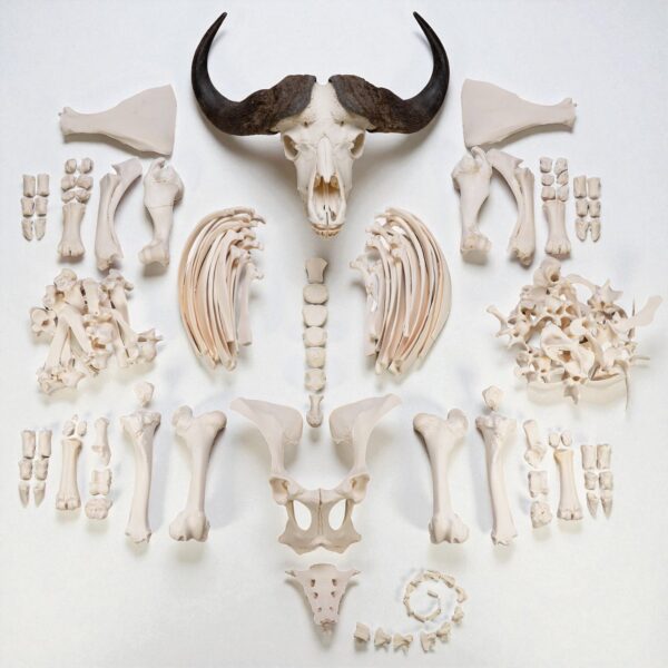 Real African Buffalo Skeleton – Cape (Disarticulated)