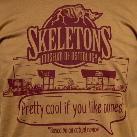 SKELETONS: Museum of Osteology "Pretty Cool" T-Shirt